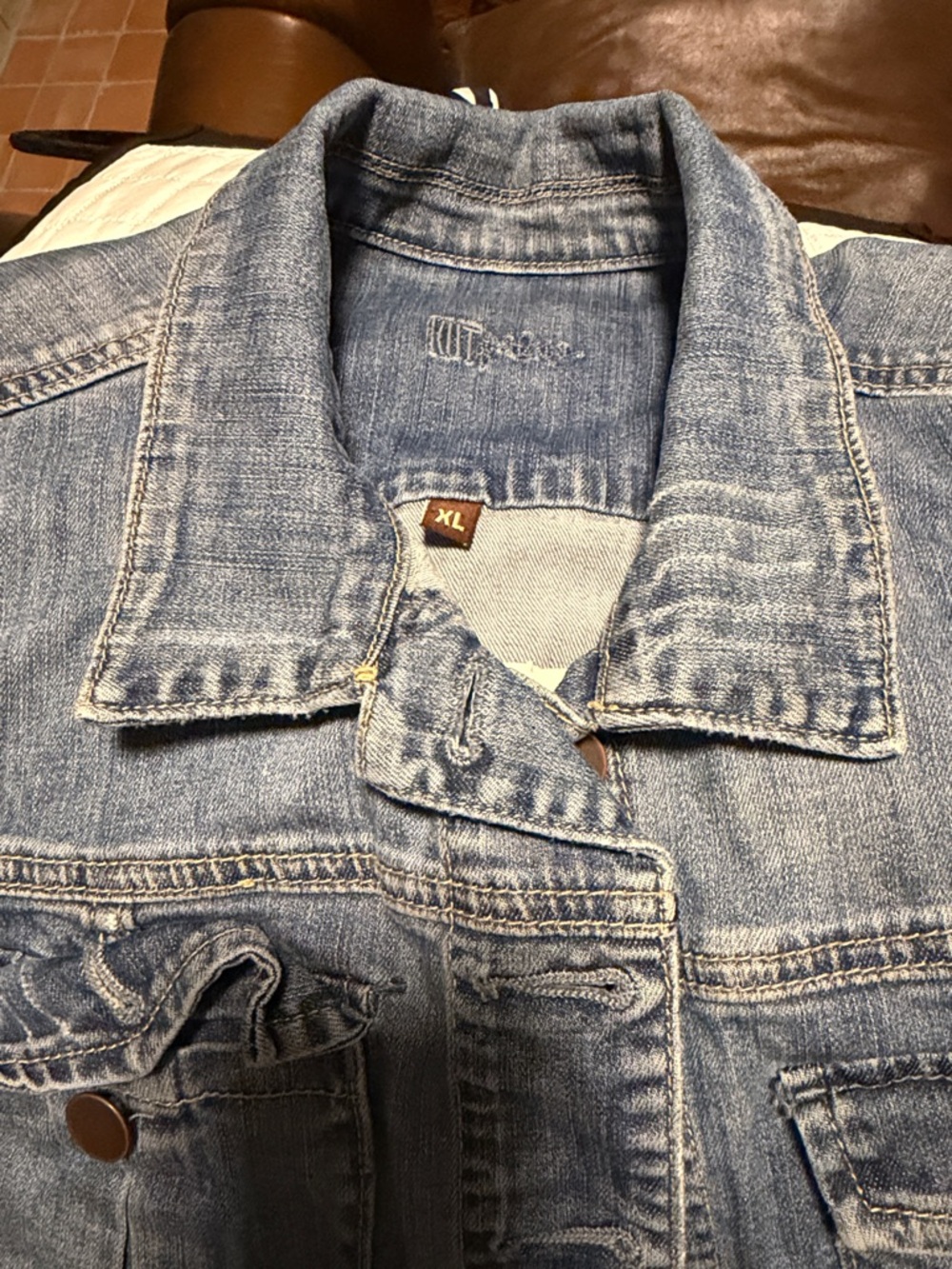 Kut from the Kloth Light Blue Denim Jacket